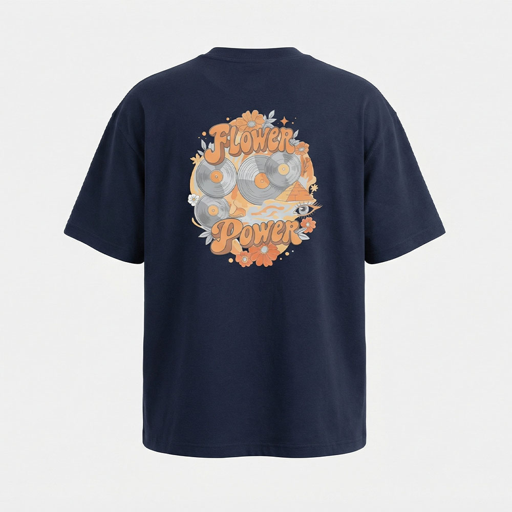 חולצה אוברסייז flower power