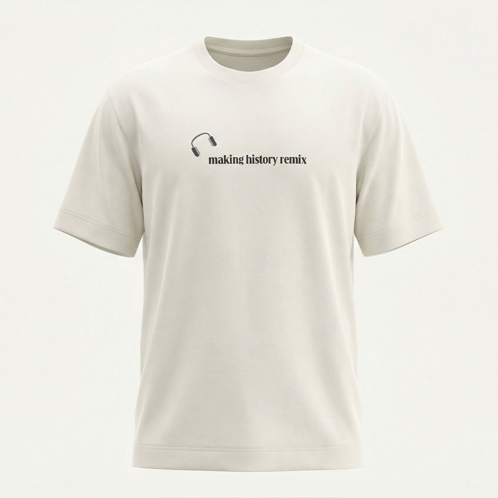 חולצה אוברסייז אונליין HISTORY REMIX