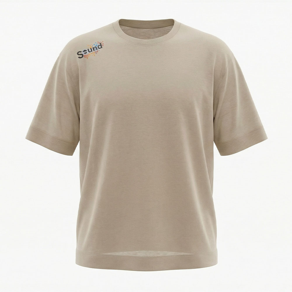 חולצה אוברסייז מעוצב Sound