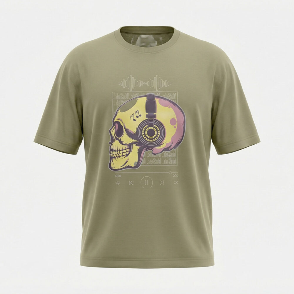 חולצת אוברסייז Electro Funk 808 פנים