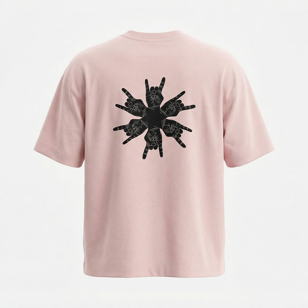 חולצת אוברסייז Feel The Beat