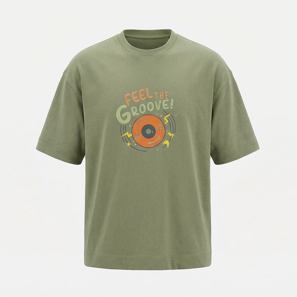 חולצת אוברסייז Feel The Groove