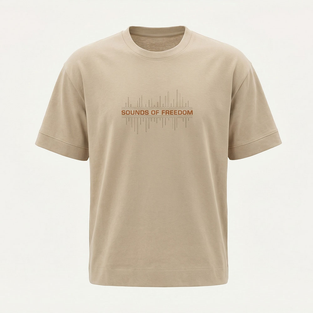 חולצת אוברסייז Sound Of Freedom פנים
