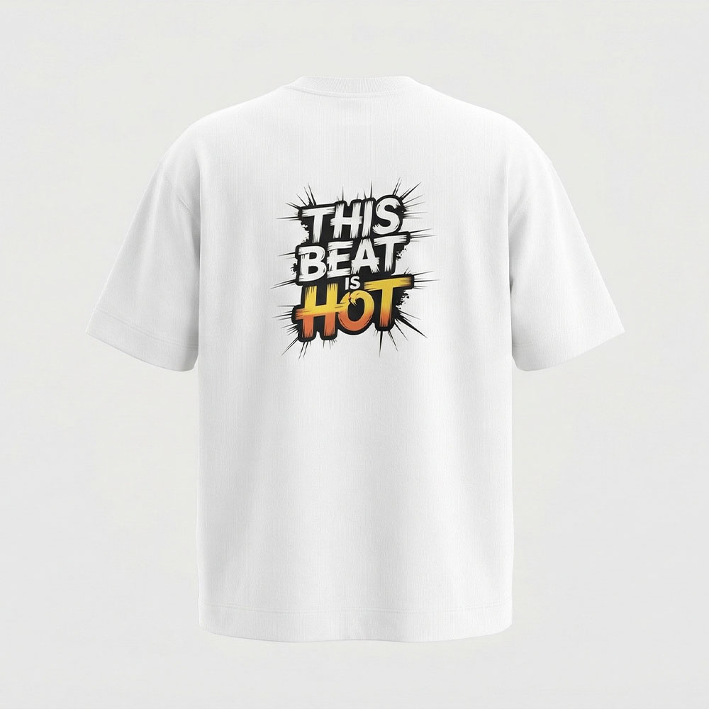 חולצת אוברסייז This Beat Is Hot