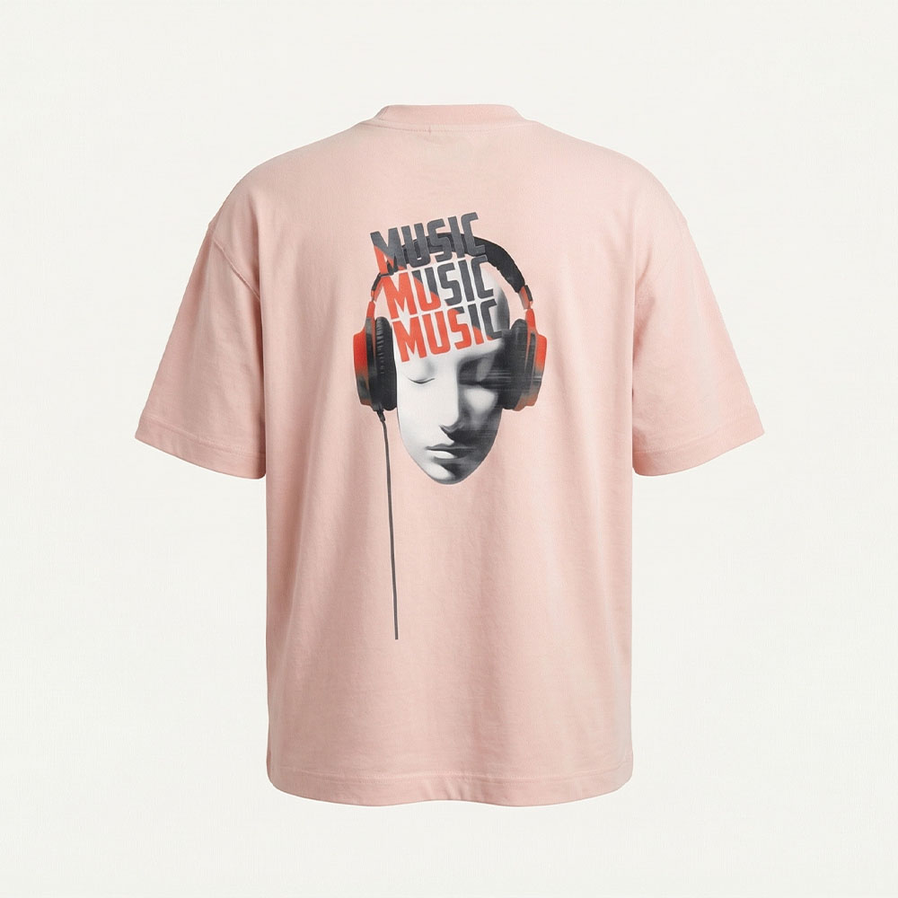 חולצת אוברסייז good music מוזיקלי