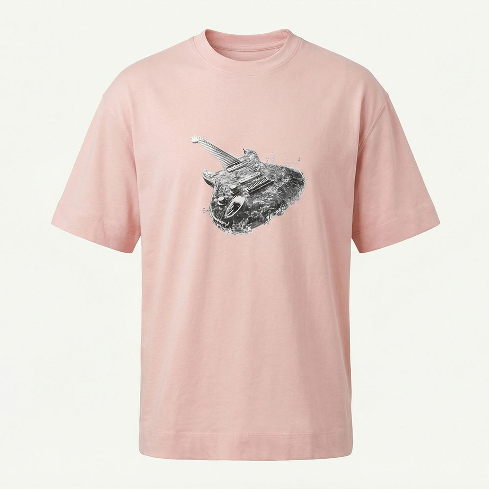 חולצת אוברסייז rock‏ - רידם דיזיין חנות אונליין