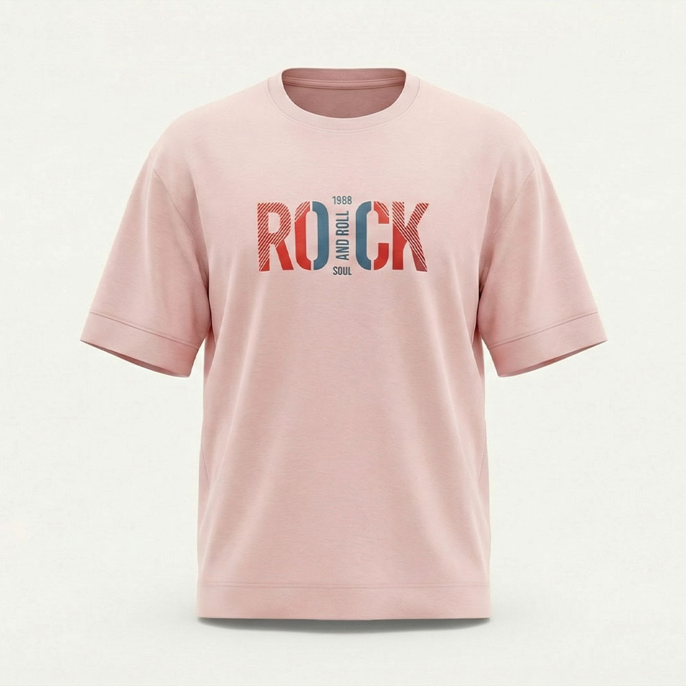 חולצת אוברסייז Rock And Roll Soul