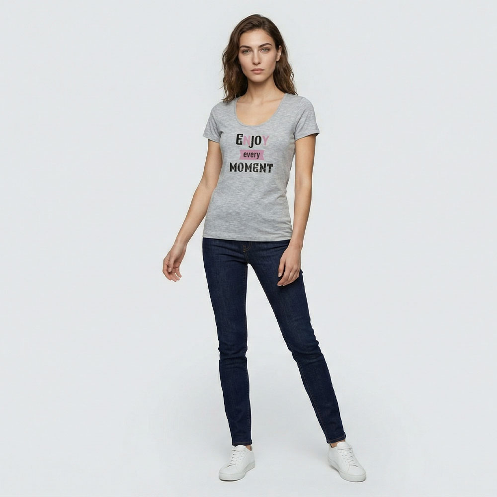 חולצת נשים ENJOY EVERY MOMENT של Rhythm Design