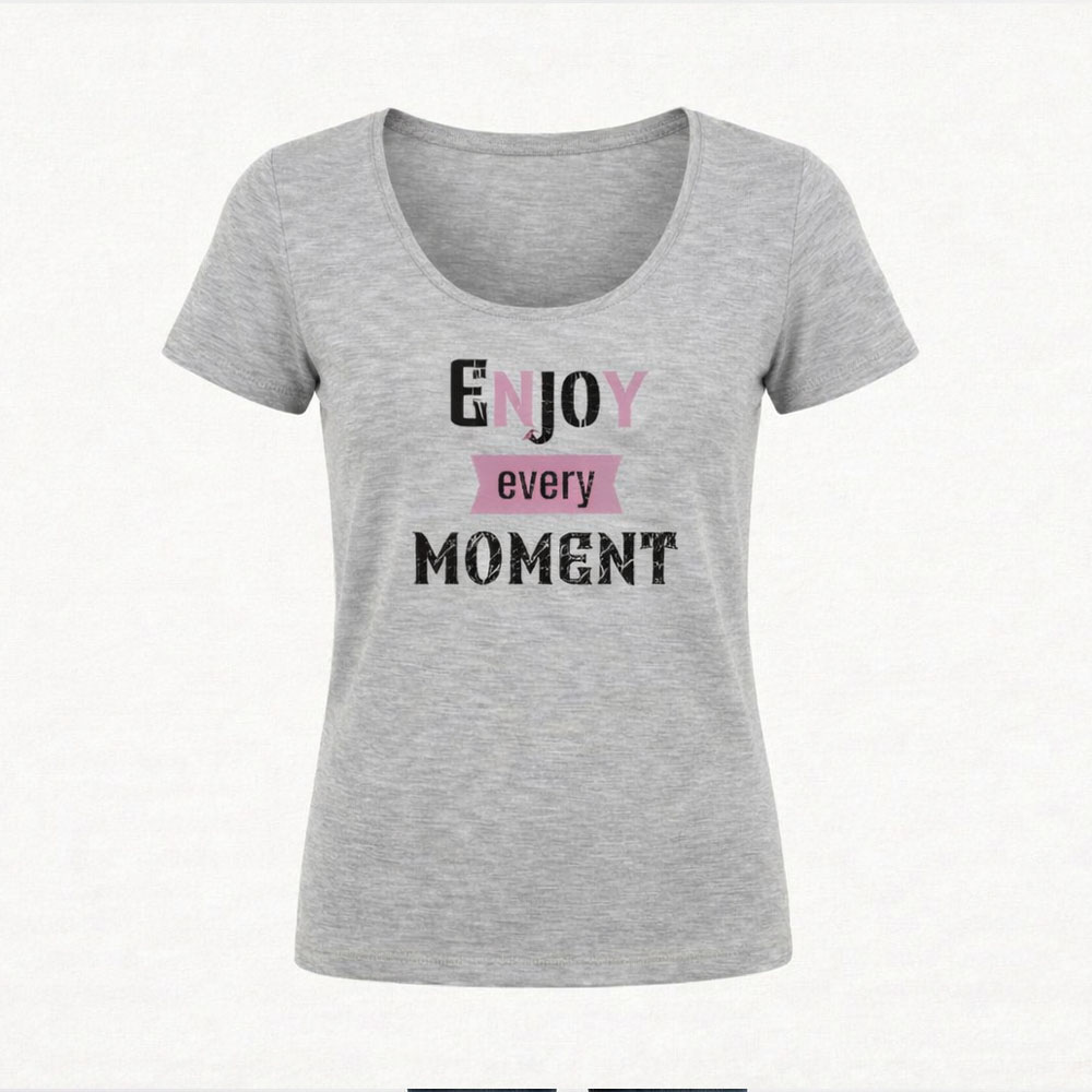 חולצת נשים ENJOY EVERY MOMENT של Rhythm Design