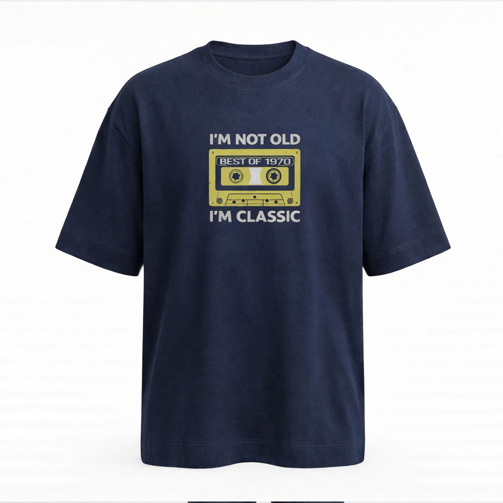 חולצת אוברסייז Im Not Old Im Classic