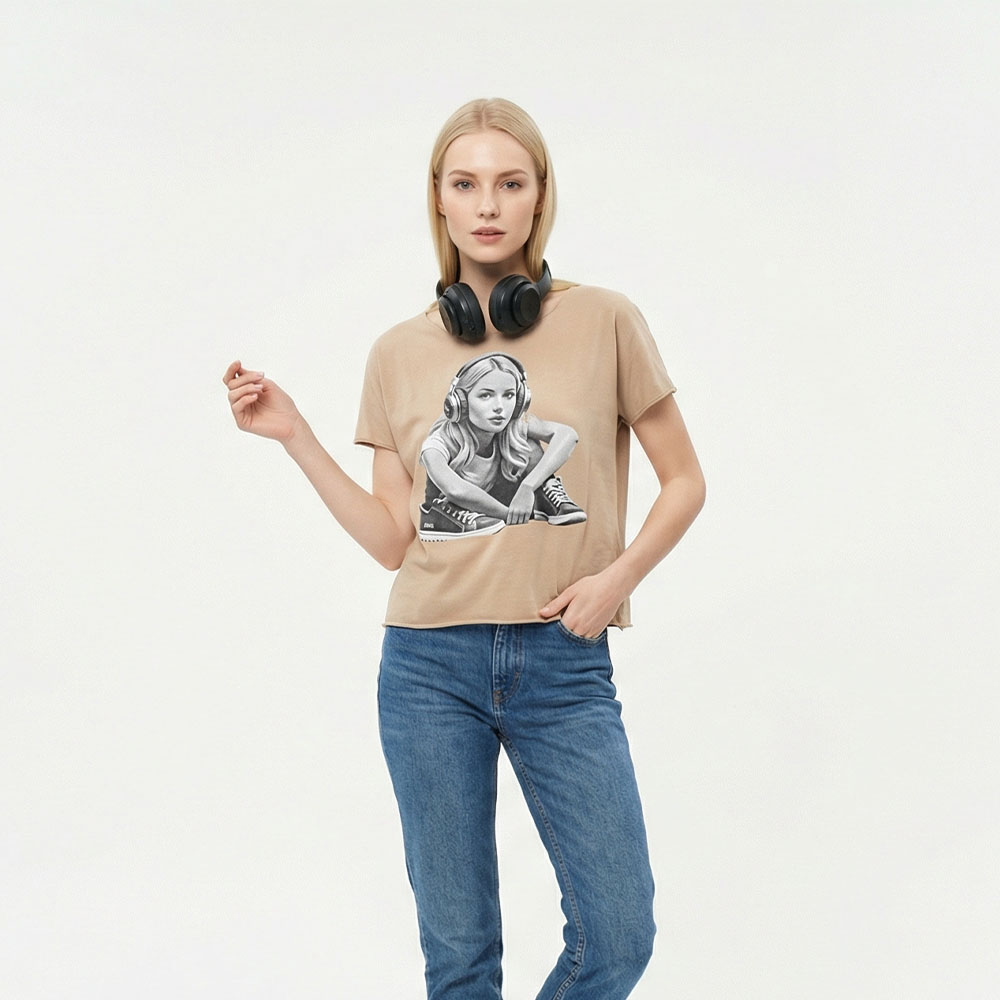 חולצת נשים Music Inside