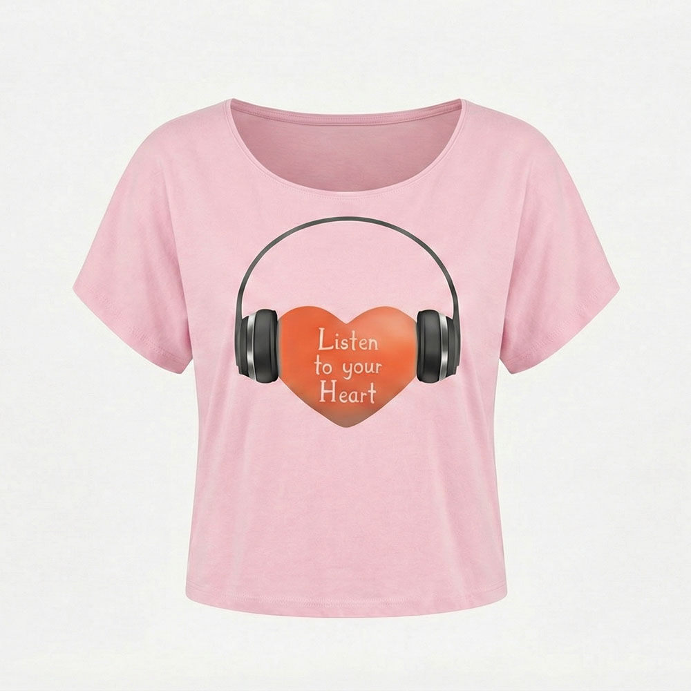חולצת נשים Listen To Your Heart