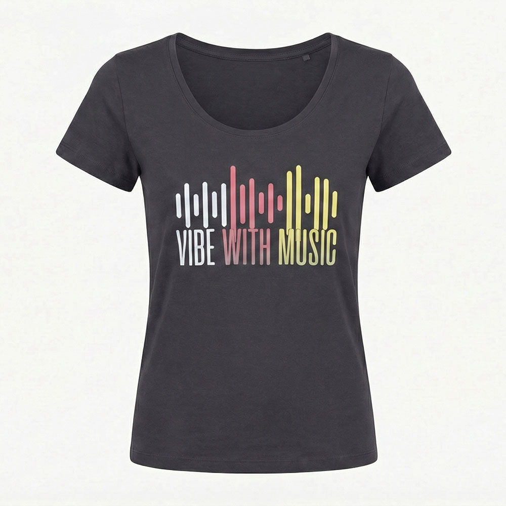 חולצת נשים Vibe With Music