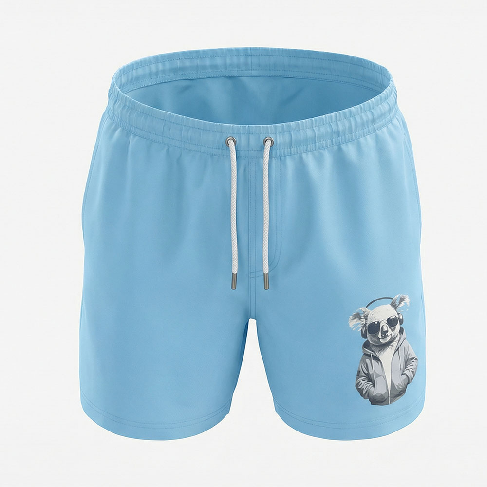 בגד ים שורטס לגברים Koala Chill תכלת