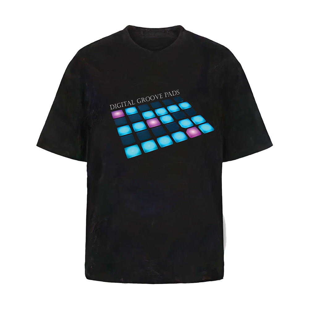 חולצת אוברסייז גברים Digital pads