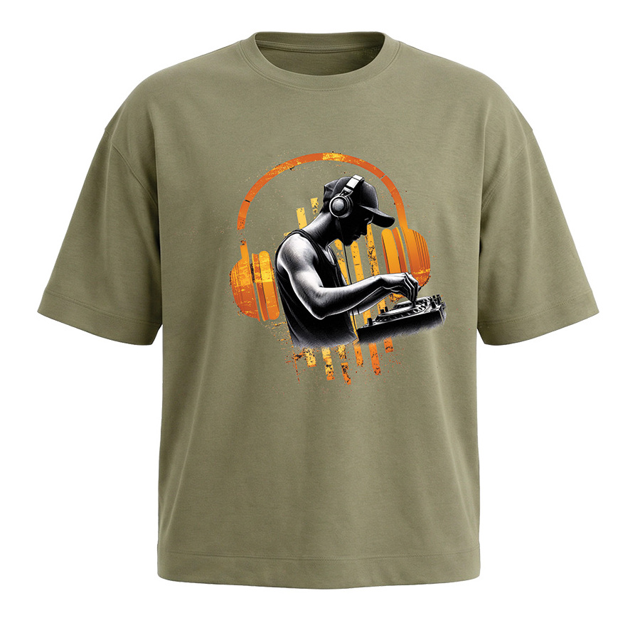 חולצת אוברסייז גברים DJ MIX