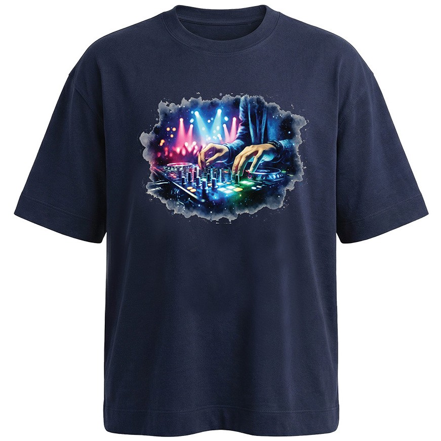 חולצת אוברסייז גברים Club DJ