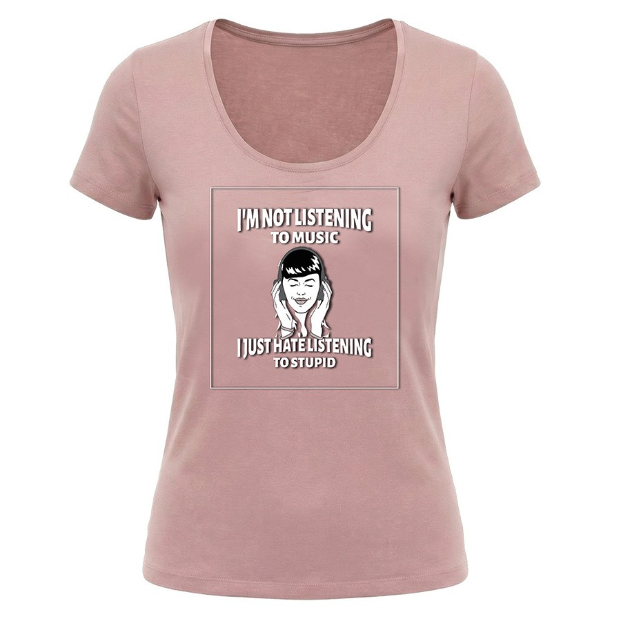 חולצת נשים I'm not listening