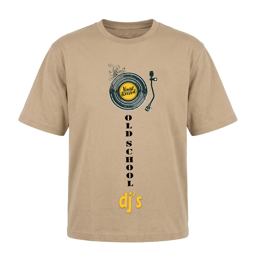 חולצת אוברסייז גברים Old school DJ