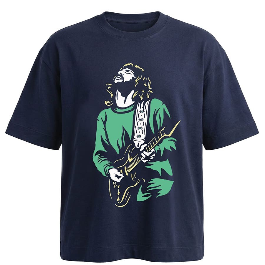 חולצת אוברסייז גברים Guitar