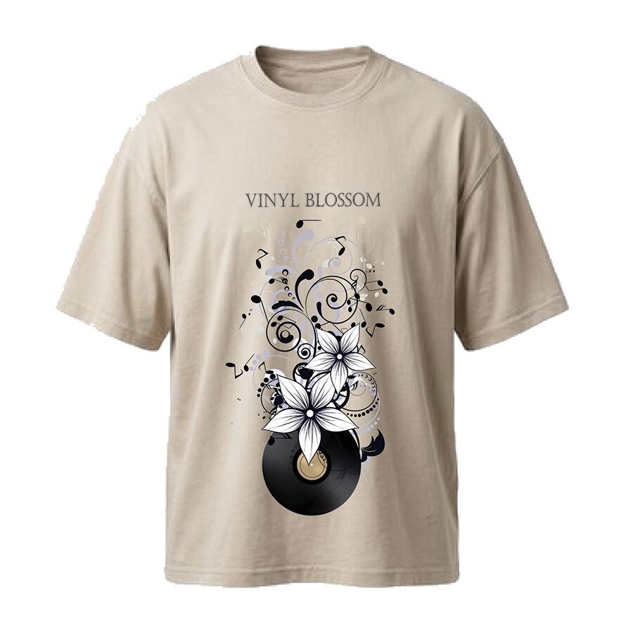 חולצת אוברסייז גברים Vinyl blossom