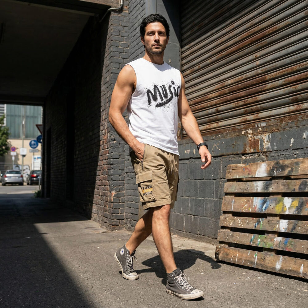 סט קיץ גופיה ושורטס