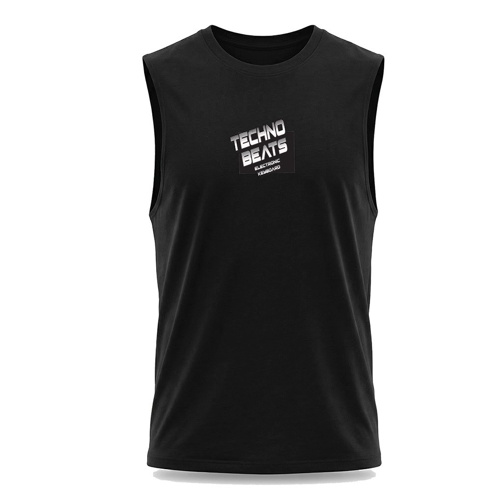 גופיית קיץ גברים Techno Beats
