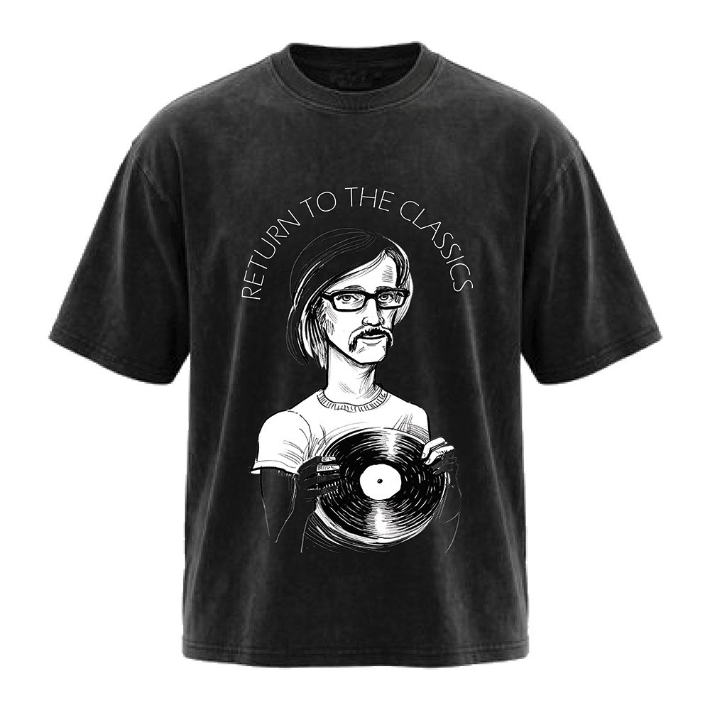חולצת אוברסייז גברים RETURN TO THE CLASSIC