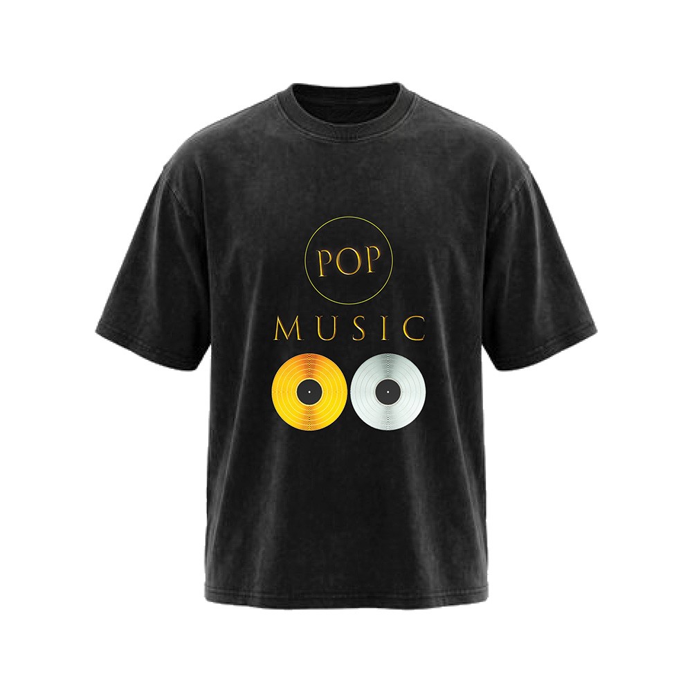חולצת אוברסייז גברים Pop music