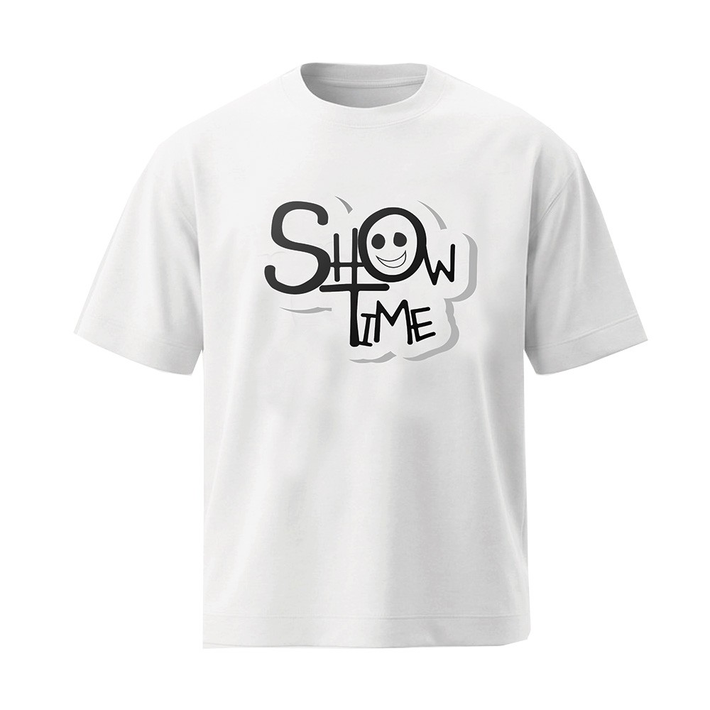 חולצת אוברסייז גברים Show time