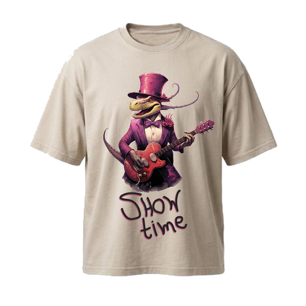 חולצת אוברסייז גברים show-time