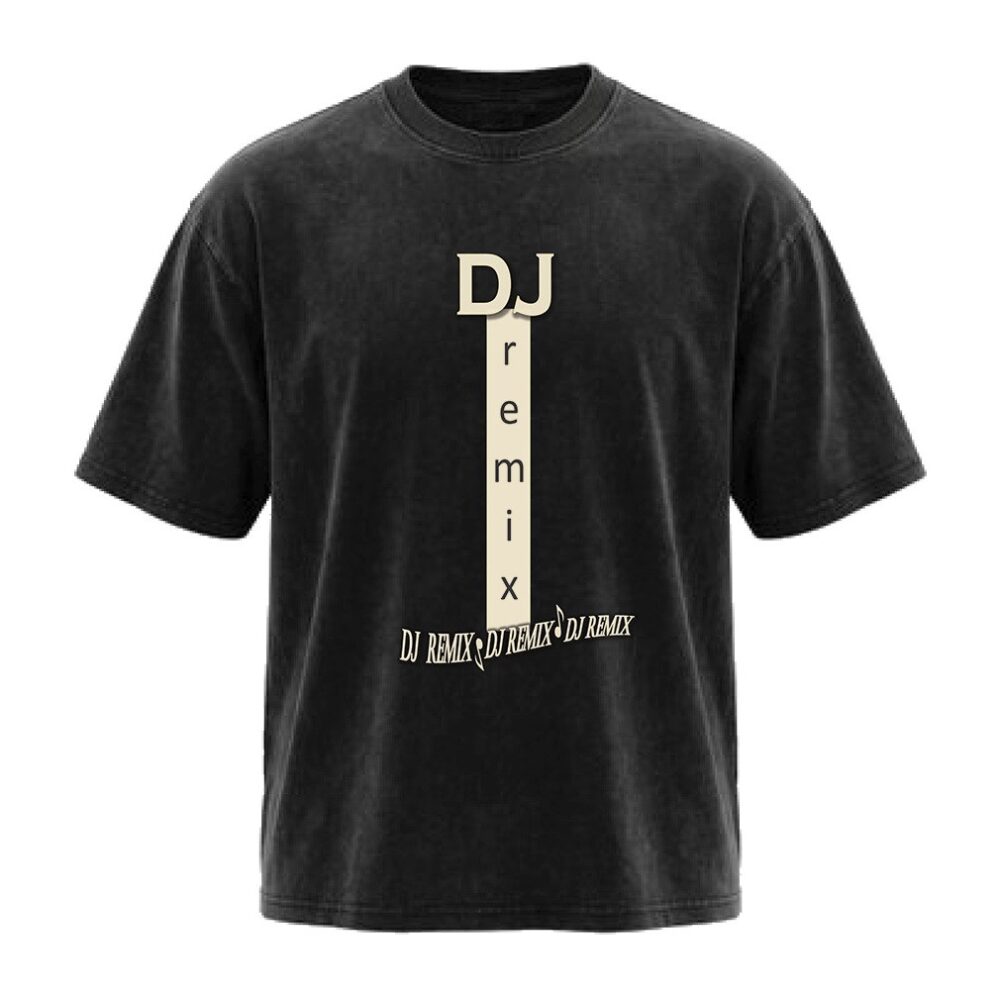 חולצת אוברסייז גברים DJ Remix