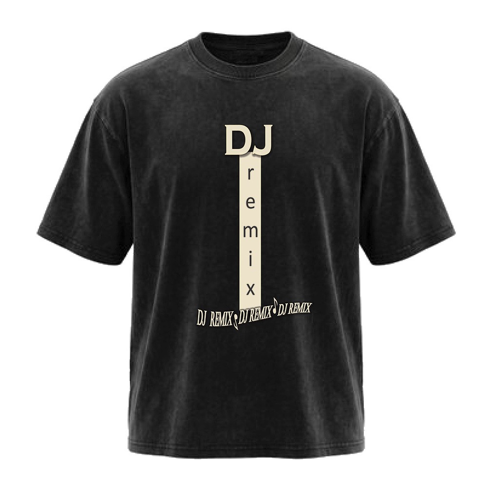 חולצת אוברסייז גברים DJ Remix