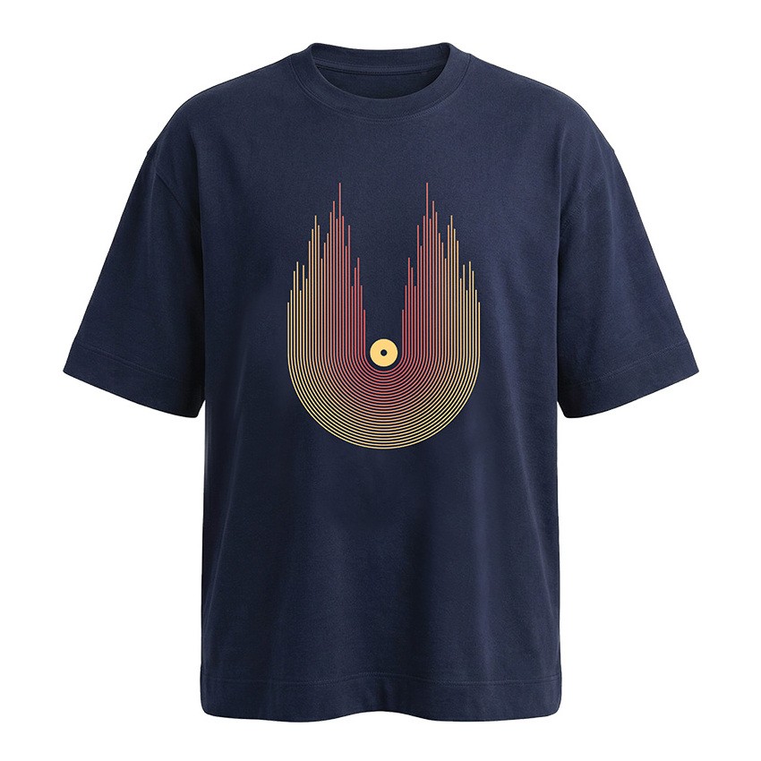 חולצת אוברסייז גברים Pulse drop