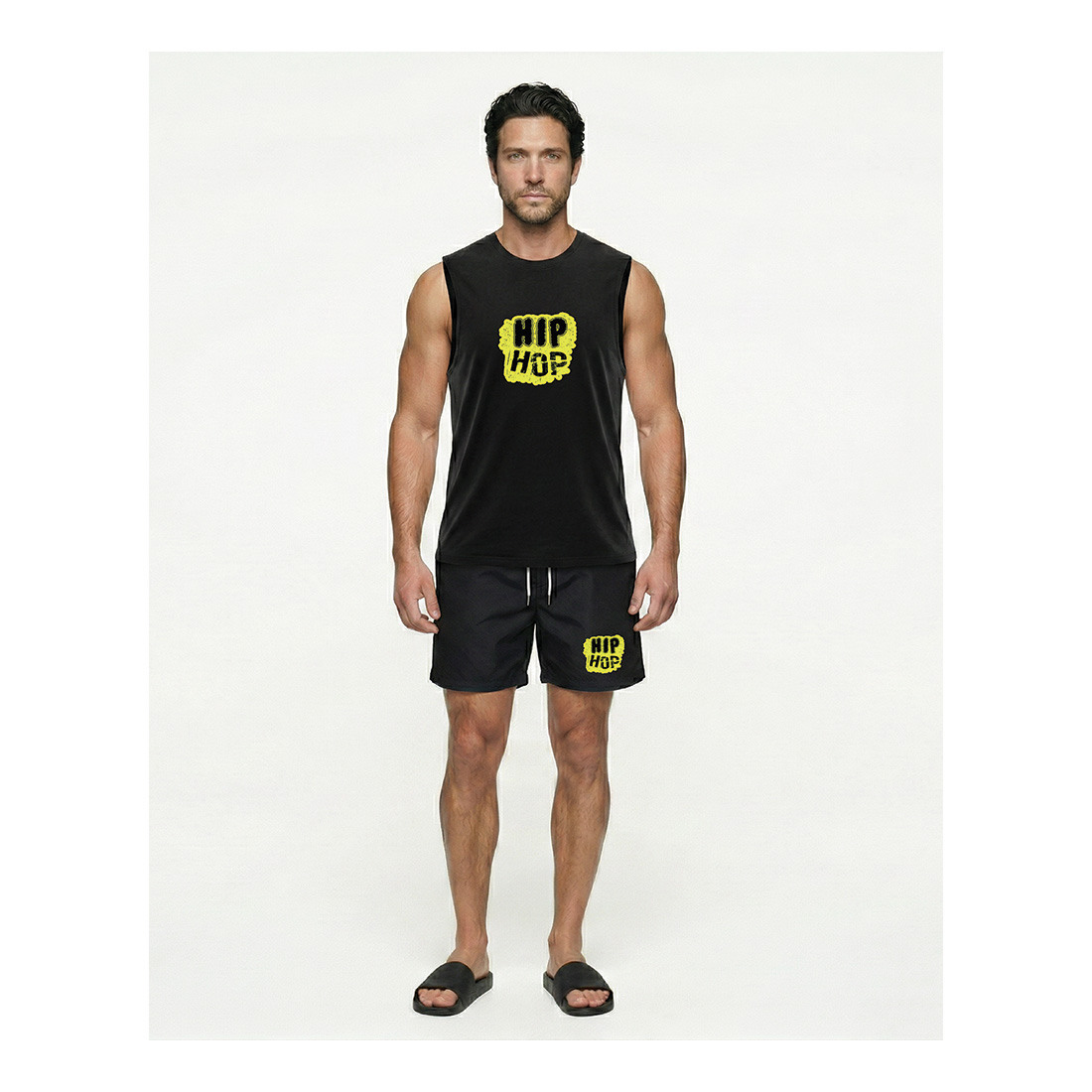 סט קיץ גברים Urban Hip Hop