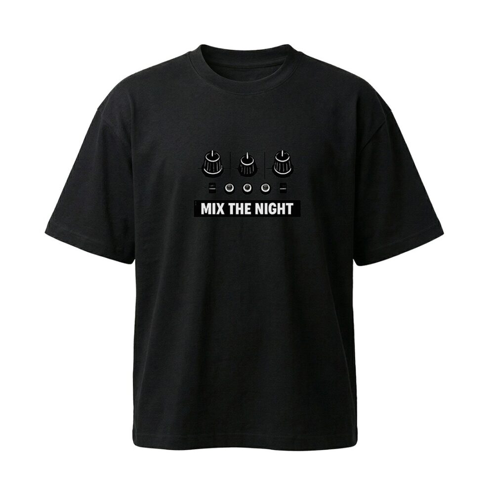 חולצת T אוברסייז MIX THE NIGHT