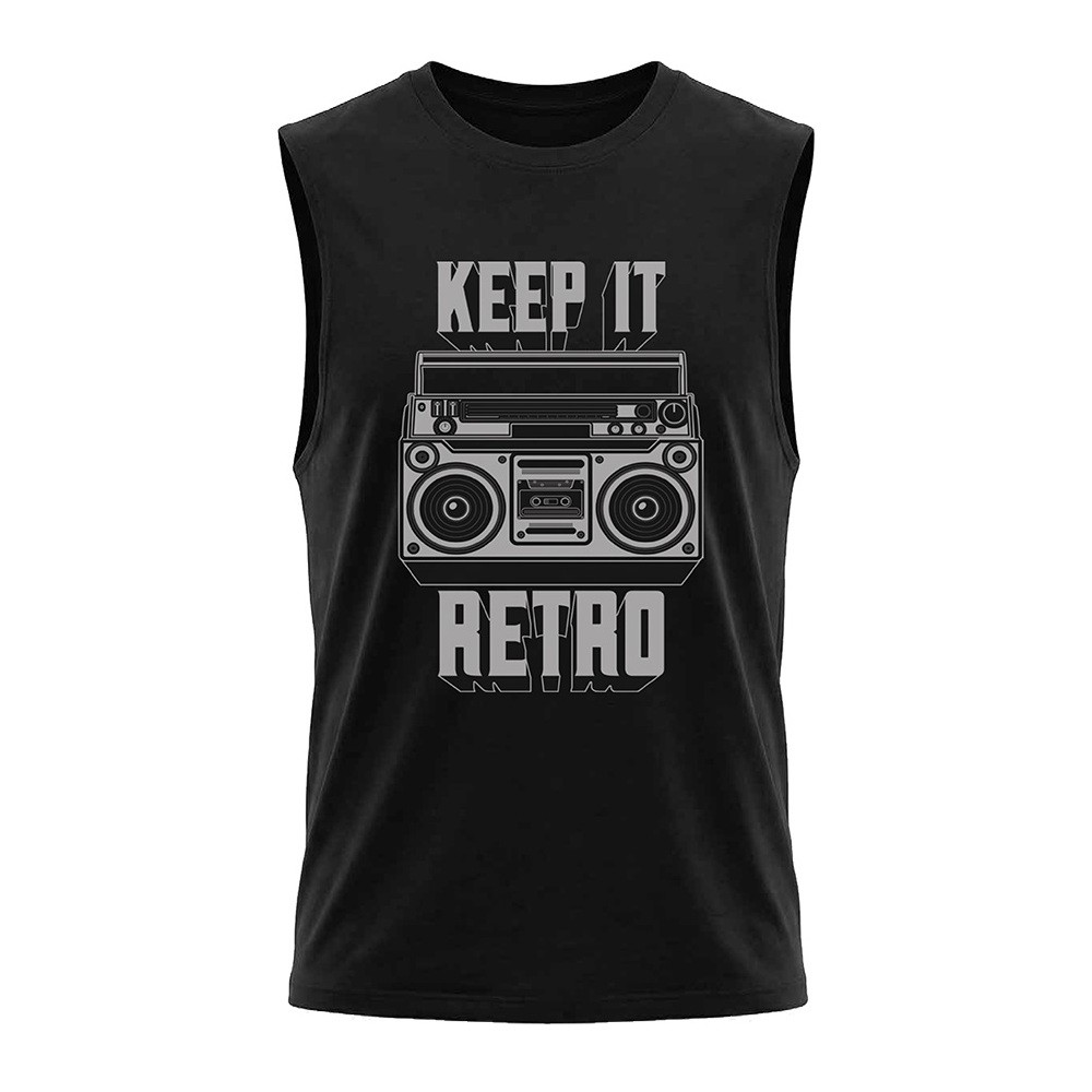 גופיית קיץ גברים Keep It Retro