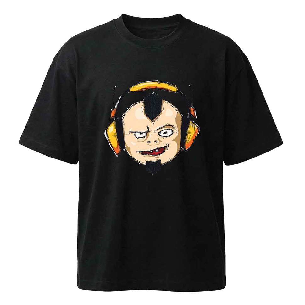 חולצת אוברסייז גברים Punk Head