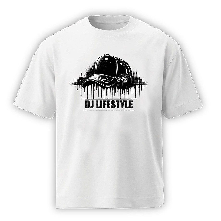 חולצת אוברסייז גברים DJ Lifestyle