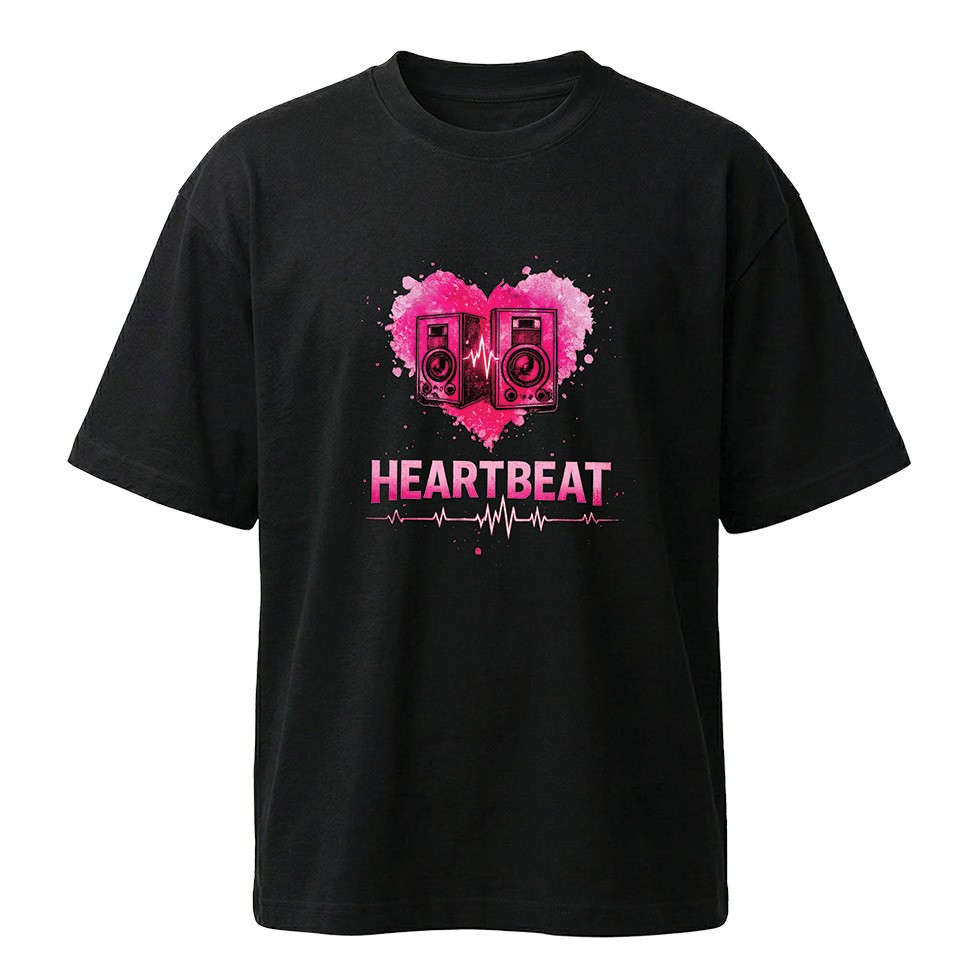 חולצת אוברסייז גברים Heartwave