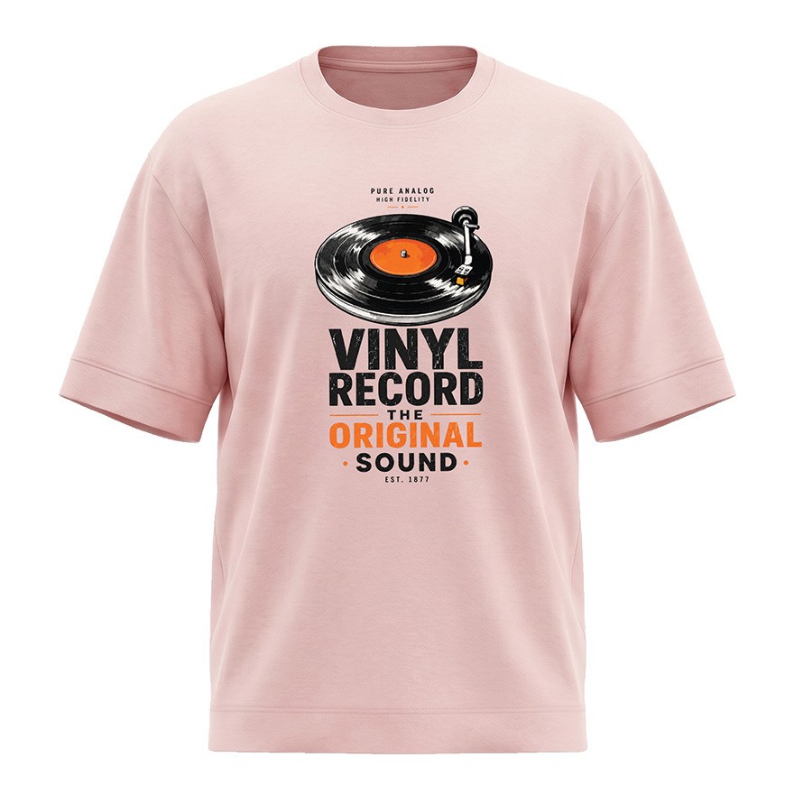 חולצת אוברסייז גברים Vinyl