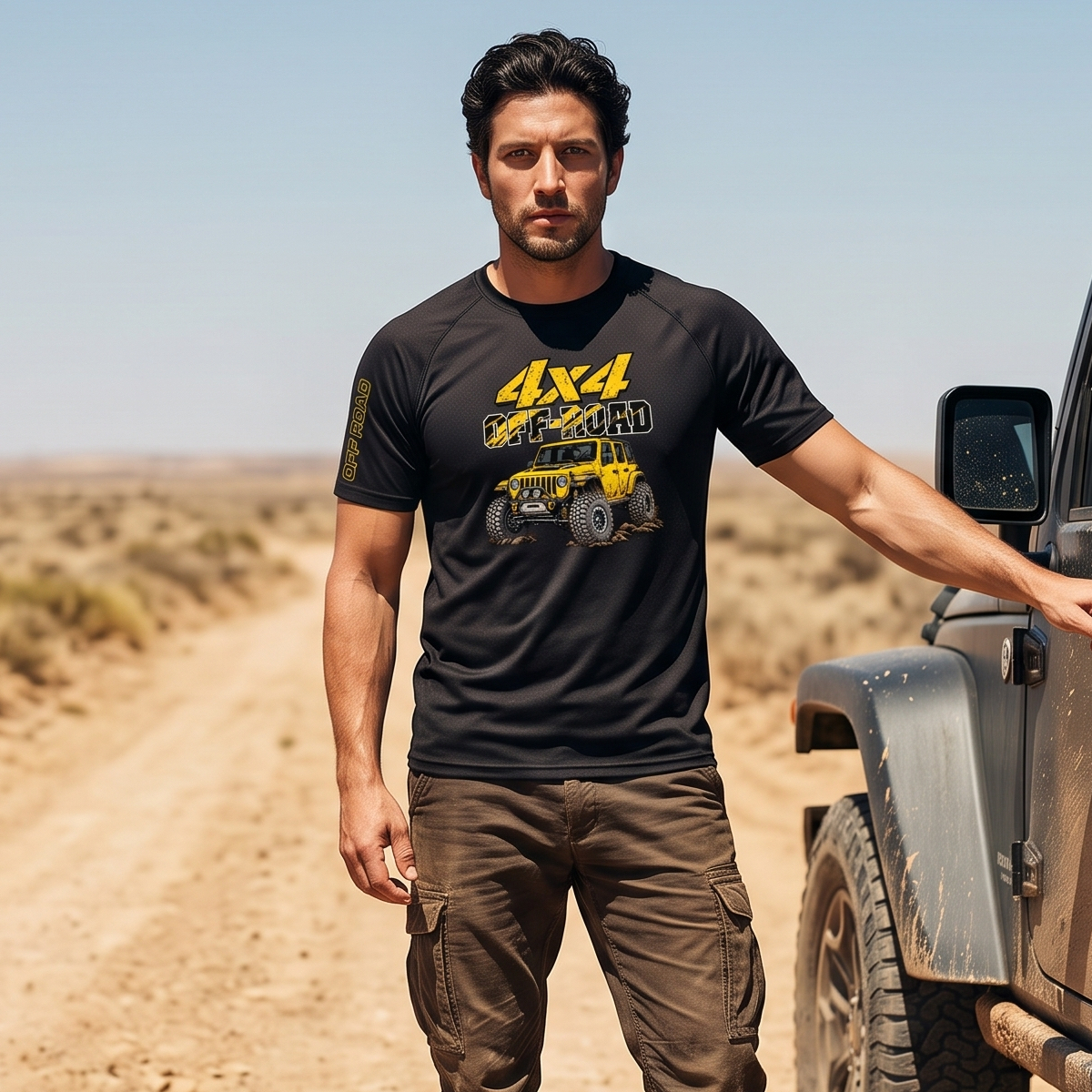 חולצת דרייפיט OFF ROAD – Black Trail 4x4